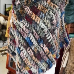 Beautiful Toning - A Gorgeous Rabbit Fur Poncho