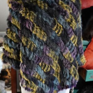 Beautiful Soft & Warm - A Lovely Lightweight Rabbit Fur Poncho