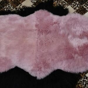 Pretty In Pink - A Gorgeous Super Thick Double Length Australian Sheepskin Rug