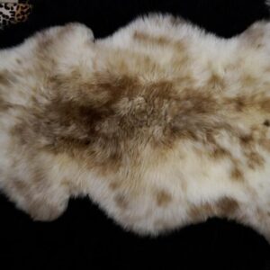 Beautiful Natural Markings - A European Sheepskin Rug