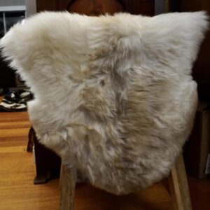 A Naturally Beautiful European Sheepskin Rug