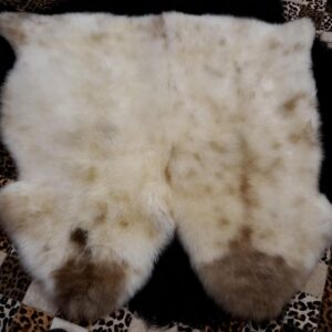 A Beautiful Double Skin Rare Breed European Sheepskin Rug