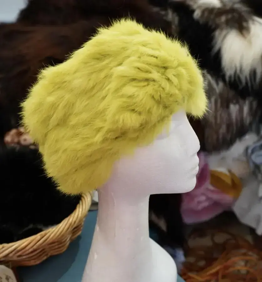 Gorgeous Super Soft and Warm Rabbit Fur Stretchy Headband - Only one of this colour left