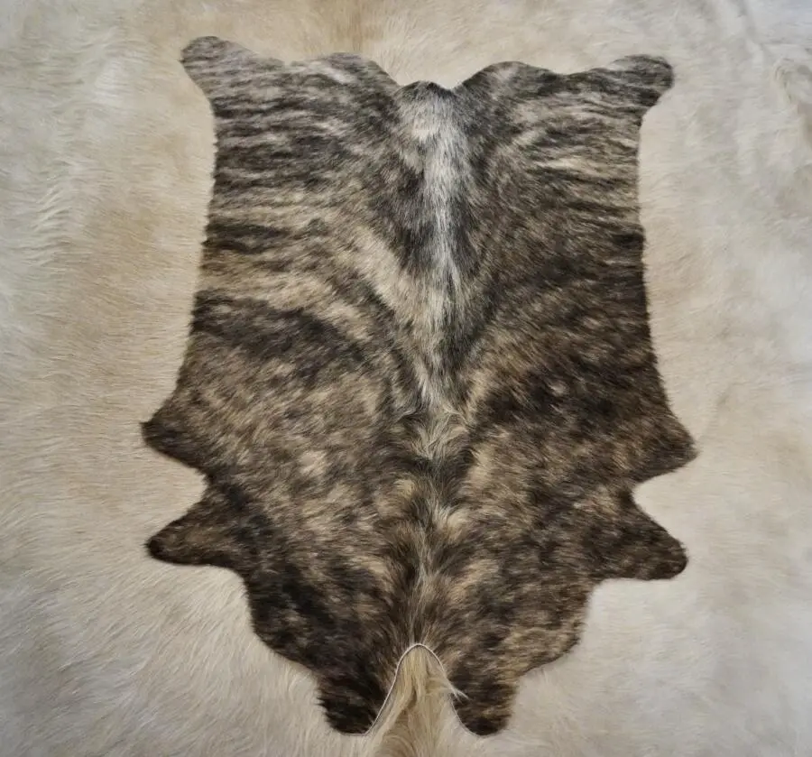 A Beautiful Brindled Mini Cowhide Rug