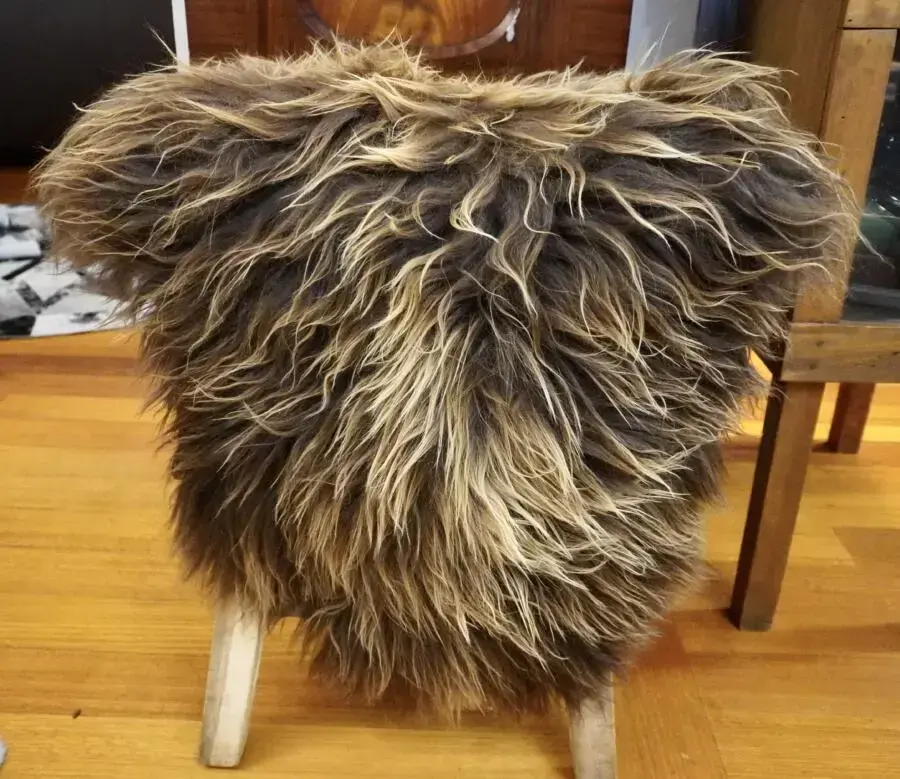 Shades of Golden Brown - A Beautiful Icelandic Sheepskin Rug
