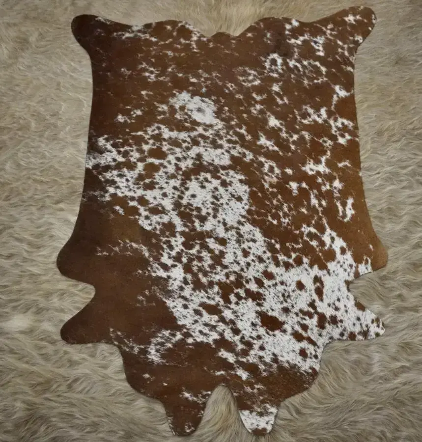 Big Impact - Little Hide - A Gorgeous Brown and White Mini Hide
