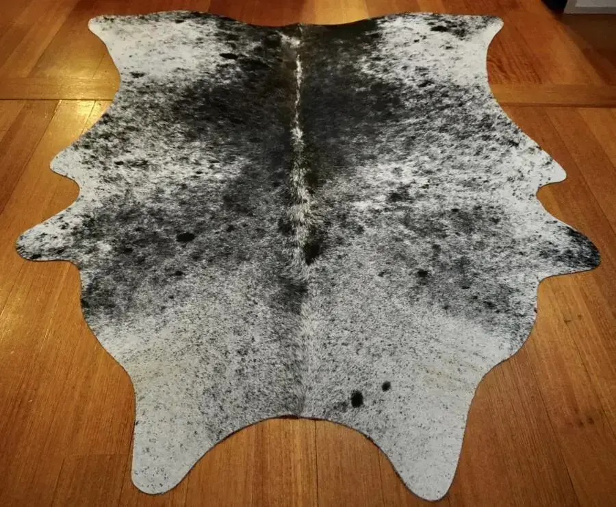 A Lovely Mid Sized Speckle Park - A Really Neat & Compact Cowhide Rug