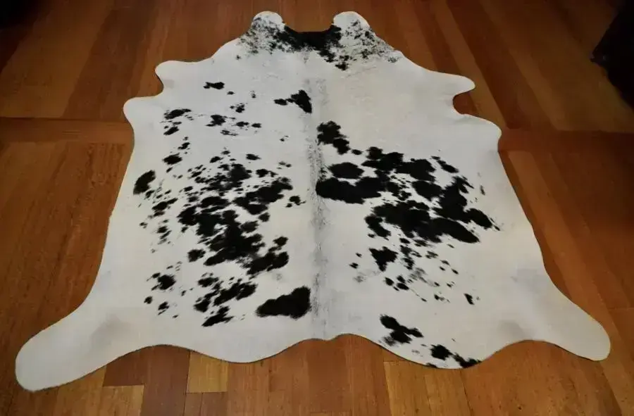 An Absolutely Beautiful Speckle Park - A Premium Hand Selected Cowhide Rug