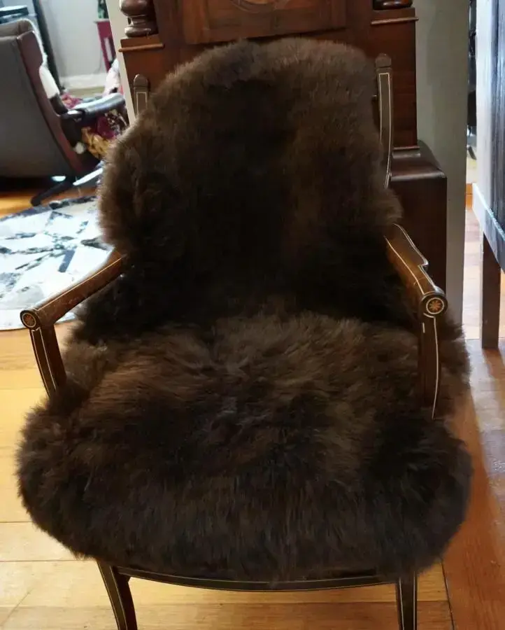 Stunning Rare Breed Swiss Sheepskin Rug