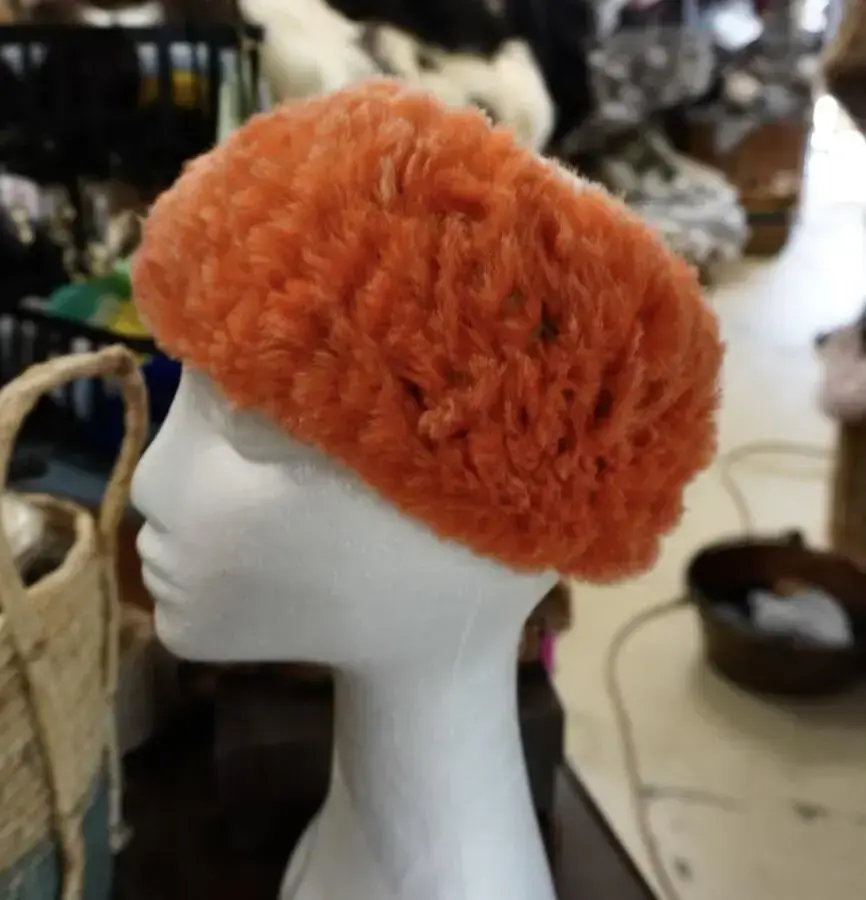 Brighten your Day - Beat the WInter Blues - A Gorgeous Rabbit Fur Head Band / Ear Warmer