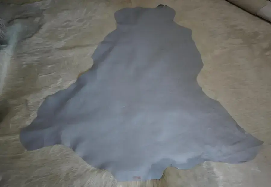 Pale Grey Kangaroo Leather -