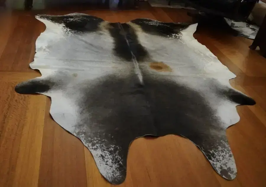 Striking & Totally Unique - A Beautiful Premium Cowhide Rug