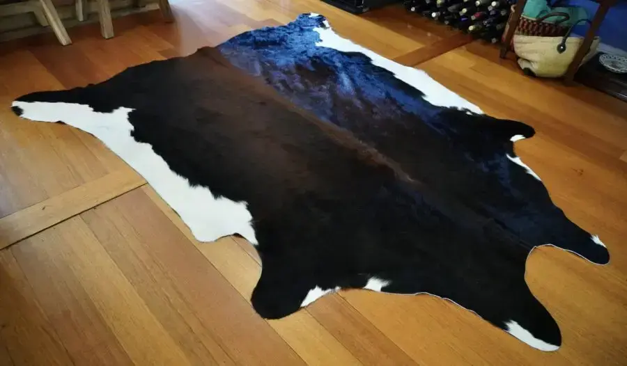 Rich Deep Colours - A Gorgeous Cowhide Rug