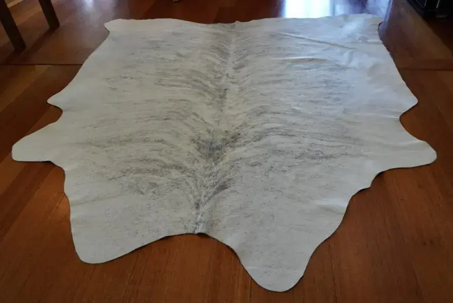 Rare and Beautiful  - A Grey over White Hide