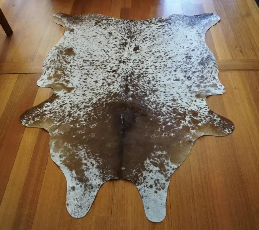 A Spectacular Speckle Park Premium Cowhide Rug