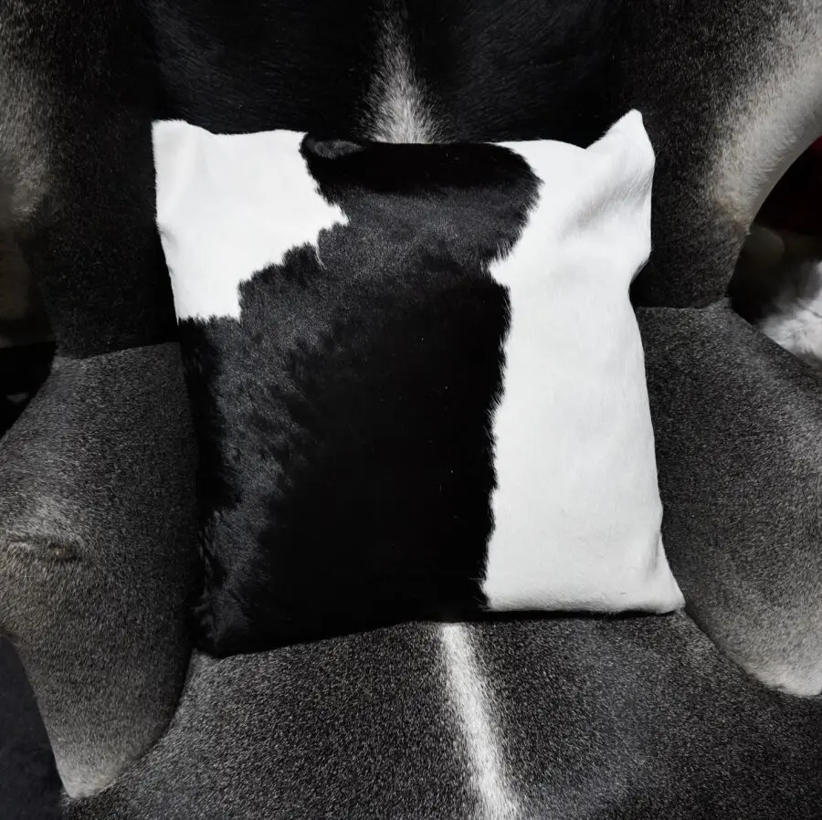 Friesian - A Classic Black and White Cushion Cover