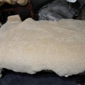 Warm Camel Tones - A Super Soft Trimmed Curly Cotswold Sheepskin Rug