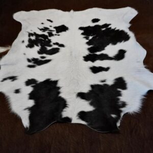 Black on White - A Super Soft Rug