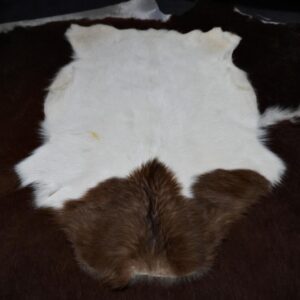 A Beautiful Thick and Soft Goat Skin Rug
