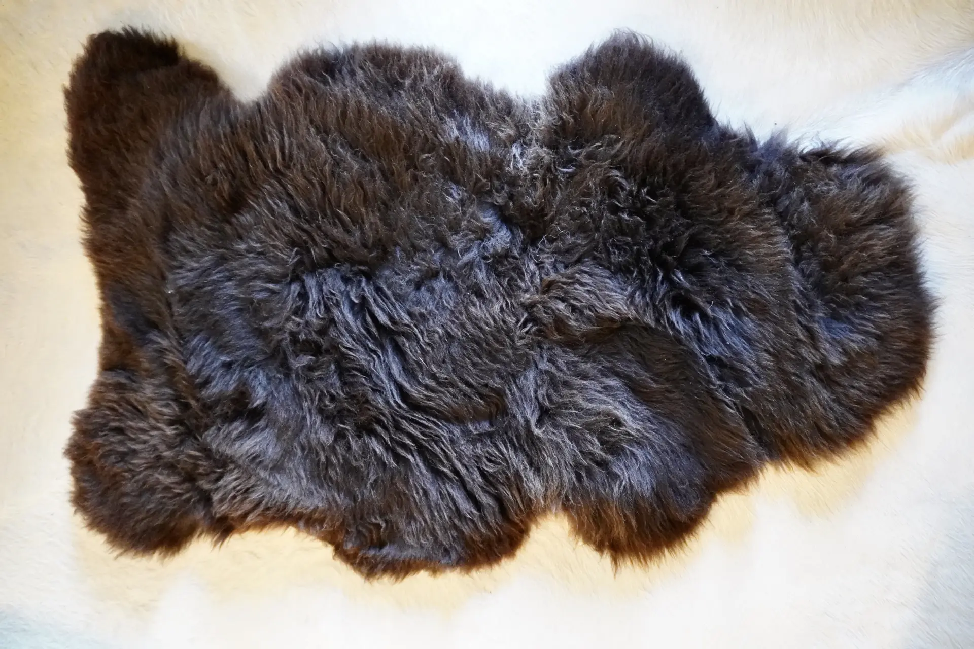 Swiss Mountain Brown - A Stunning Natural Sheepskin Rug - Image 2