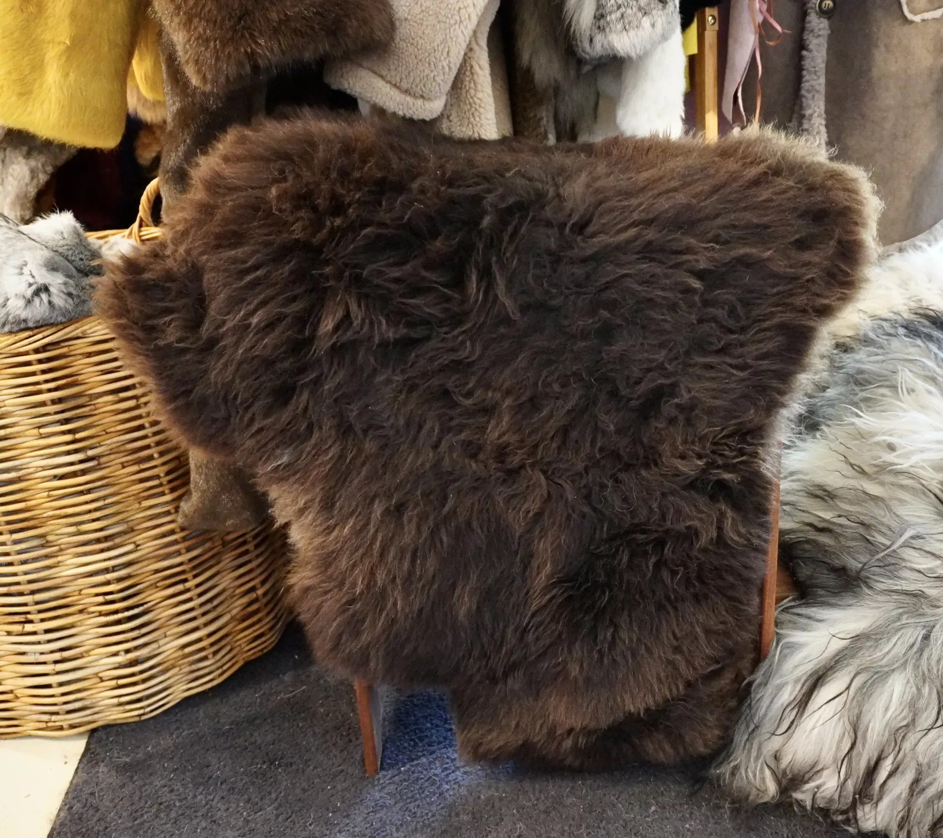Swiss Mountain Brown - A Stunning Natural Sheepskin Rug - Image 5