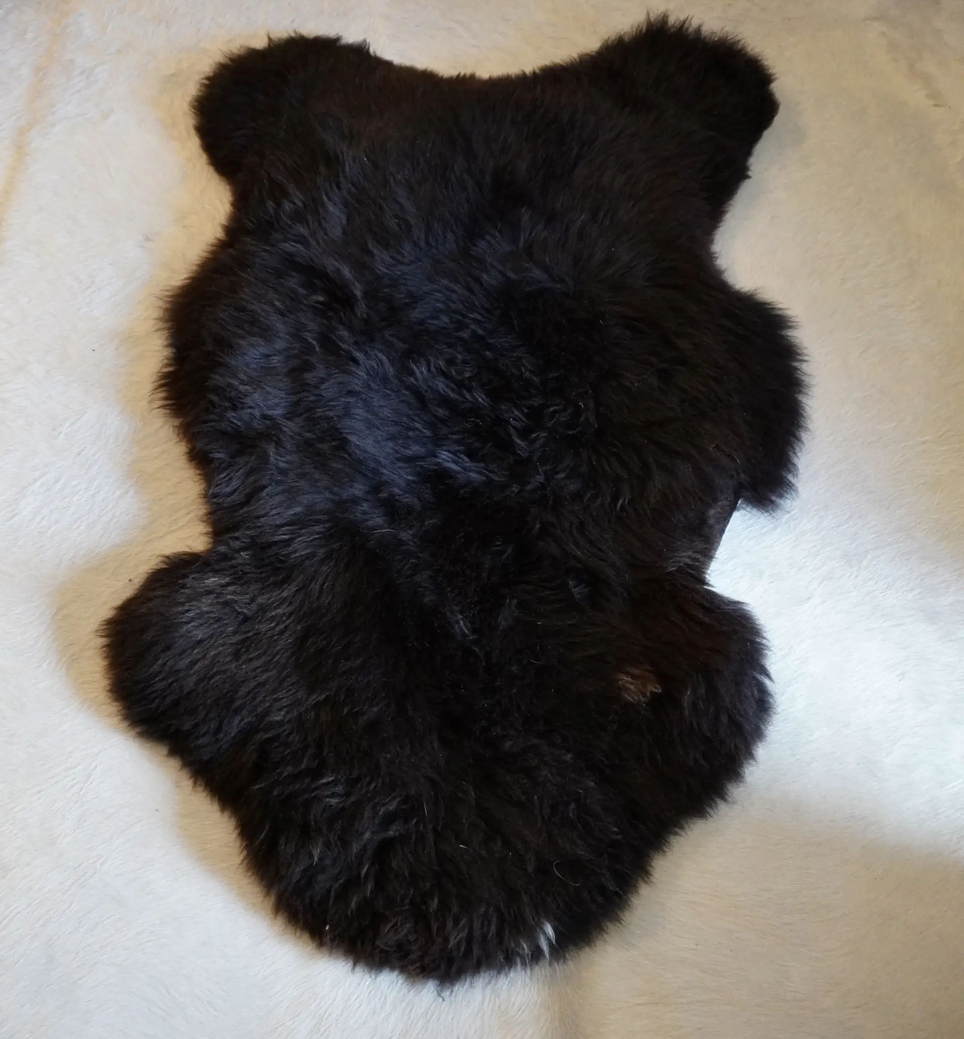 A Beautiful European Sourced Swiss Mountain Sheepskin Rug - Image 2